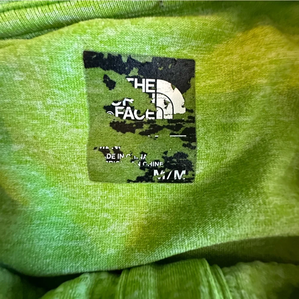 The North Face Polo Men’s Medium Lime Green Stretchy‎ Nylon Blend Performance
